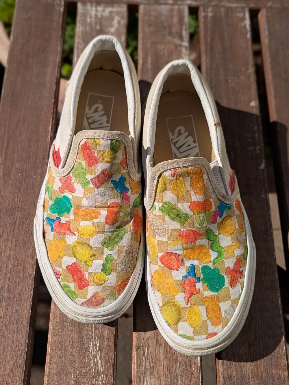 Vans X Haribo Gummy Bear Men's 5.5 Women's 7 Slip On - Picture 2 of 12